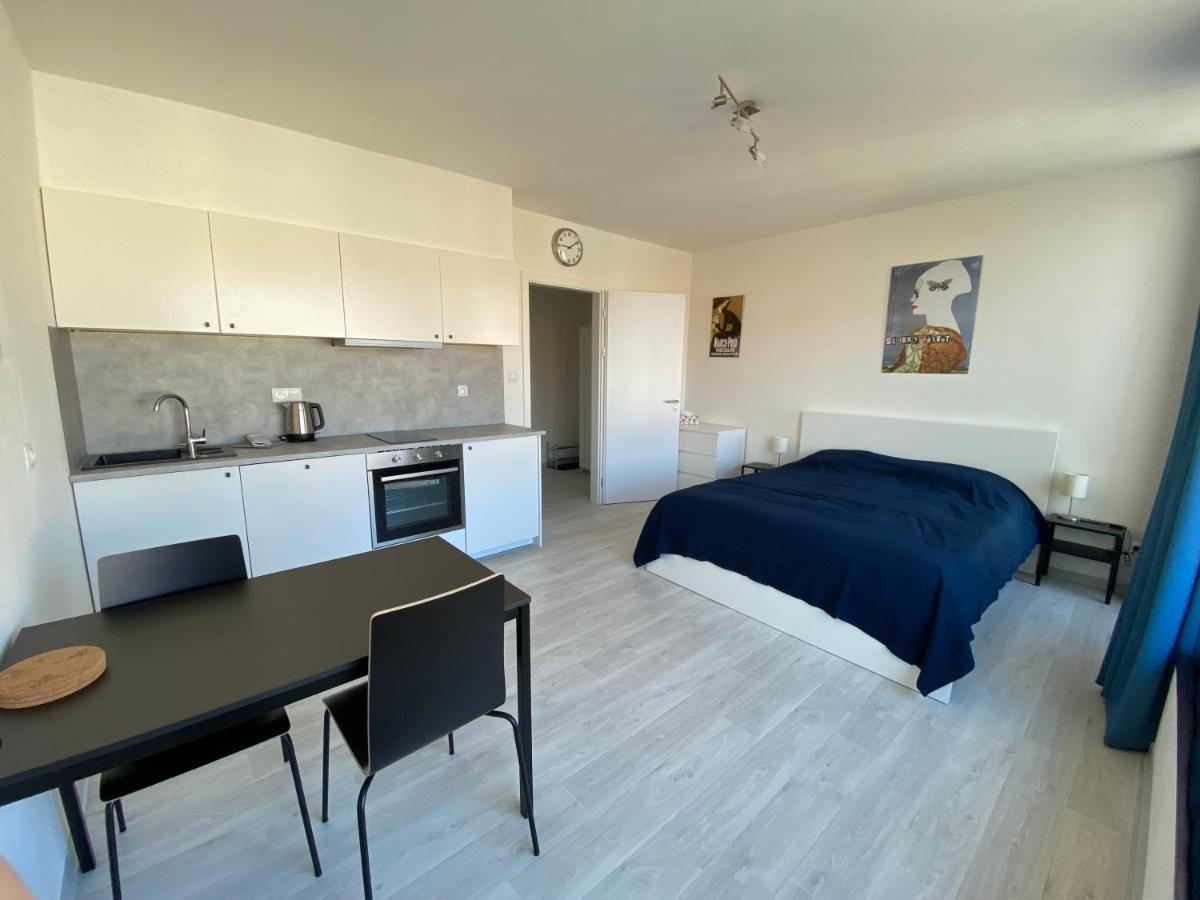 Cozy Studio With Garage In The City Center Plzeň Esterno foto